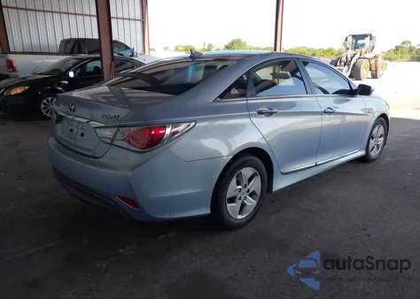 2011 Hyundai Sonata Hybrid из США, поврежденный, VIN KMHEC4A41BA008154